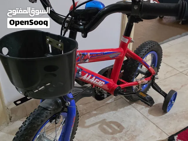 بسكليت للبيع مستخدم اسبوع 15 دينار من عمر 4 الى 7 سنوات