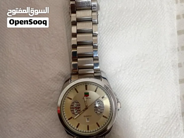 ساعة يد رجالية كلاسيكية معدنية (كوارتز) بحالة ممتازة للبيع