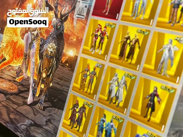 حساب ببجي للبيع