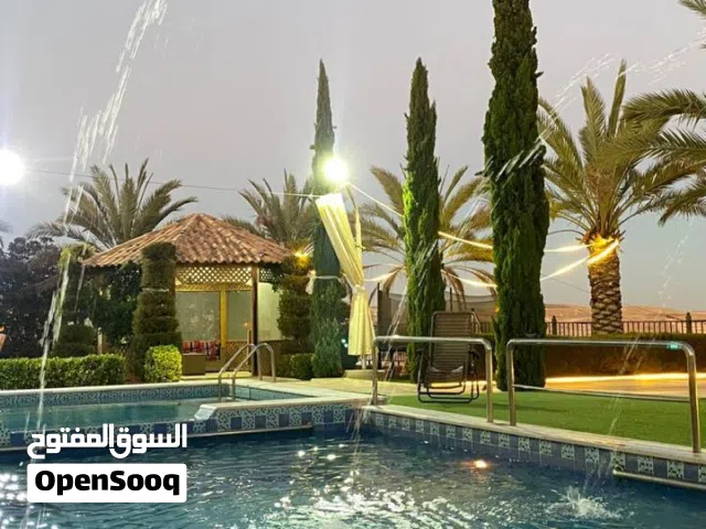 مزرعة وشاليه ملوكية ونموذجية في جرش