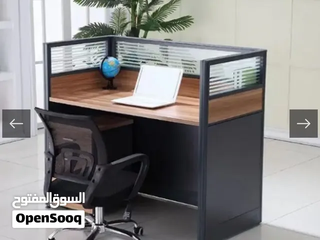 للبيع مكتب منزلي وكرسي جديد