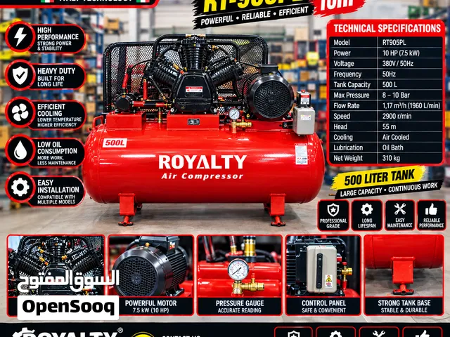 Air Compressor 50oter Royalty Italian