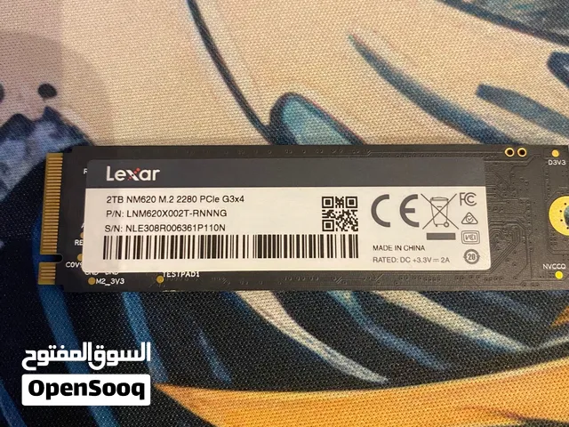 Lexar NM620 2TB NVMe SSD، هارد للبيع