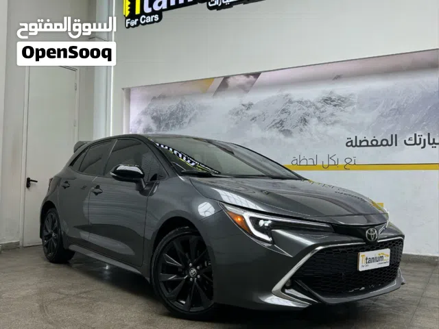 تويوتا كرولا هاتشباك XSE موديل 2025 مع ضمان سنه