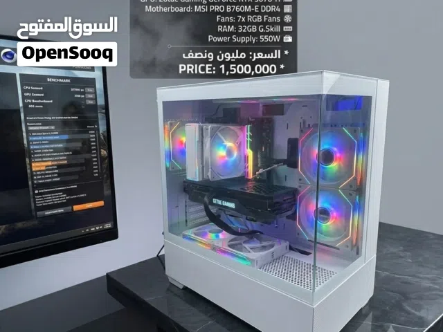 3070ti 12 GB + Core i5 13400F حاسبة للبيع ، فقط كيس