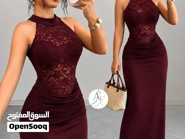 قماش  الصدر دنتل وقماش الفستان استرتش*