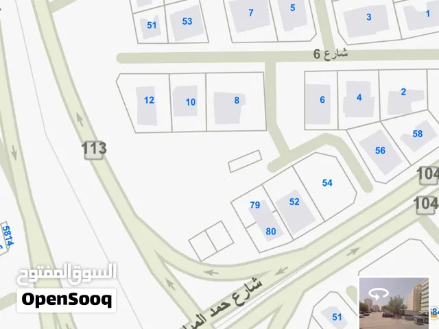 ارض500م في السالمية زاوية