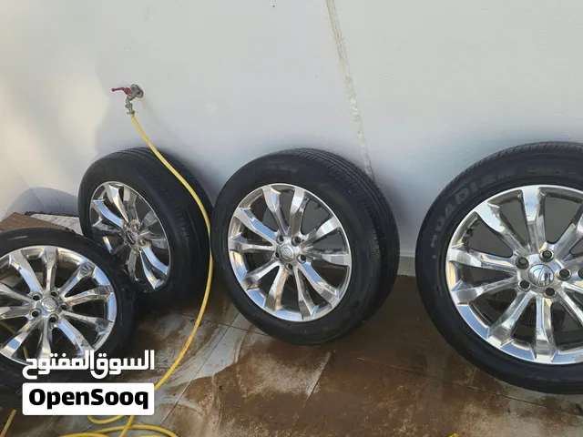 رنجات رقم 19 فول كروم اصلية وكالة مع تواير نيكسن موديل 2024 قليل الاستعمال مطلوب 100 ريال قابل