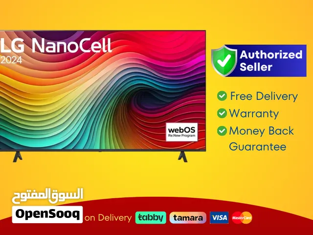 LG 55 inch NanoCell Smart TV - 4K, 55NANO81