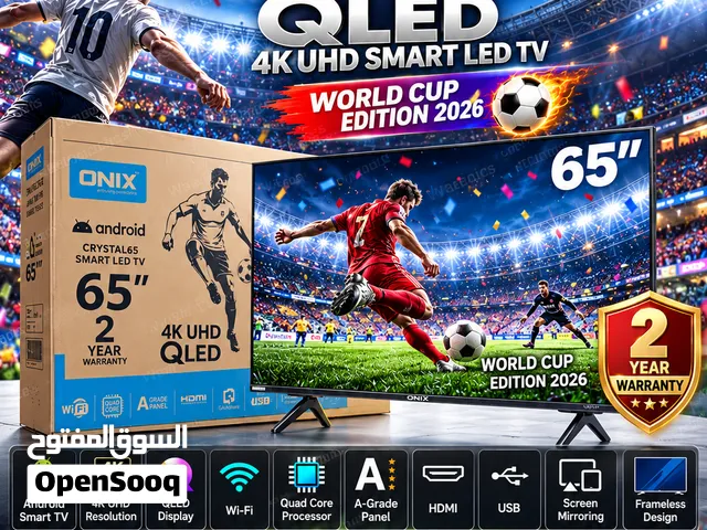 Onix 65 4K Ultra HD Smart LED TV (CRYSTAL 65)