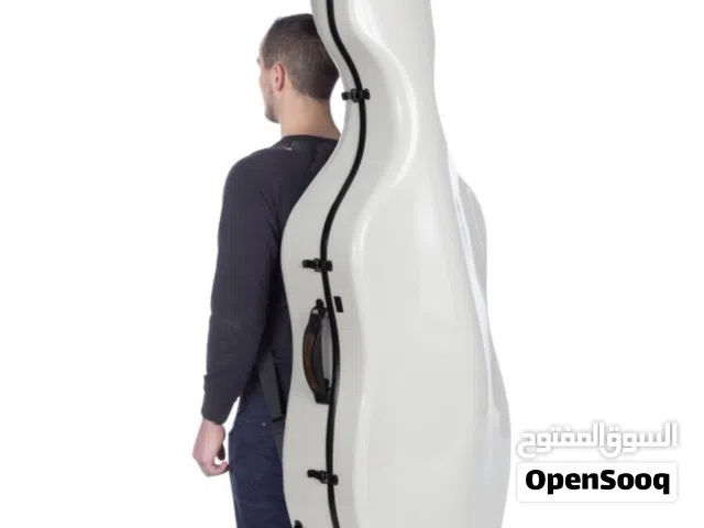 شنتة تشيللو فايبر – Fiberglass cello case UltraLight 4/4 White