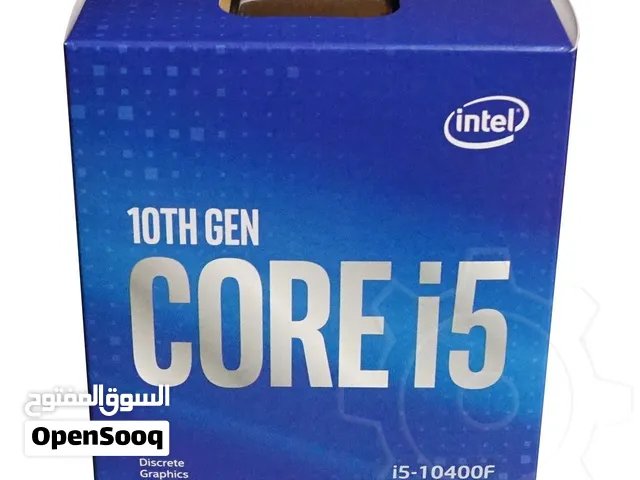معالج I5 10400f+ مبرد الاصلي + الكرتونه