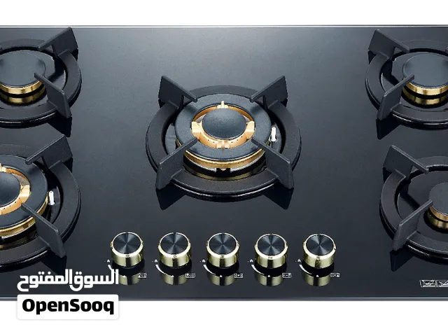 طباخ GAG-95Black – طباخ غاز فخم مع لوح زجاجي مقوى
