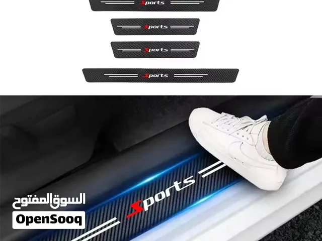 50cs carbon fiber door sticker