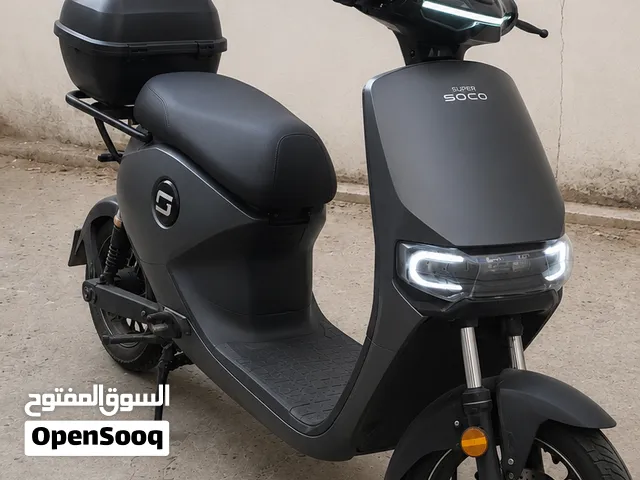 دراجه كهربائيه شبه جديد من شركه سوبر سوكو موديل 2024 شهر 10