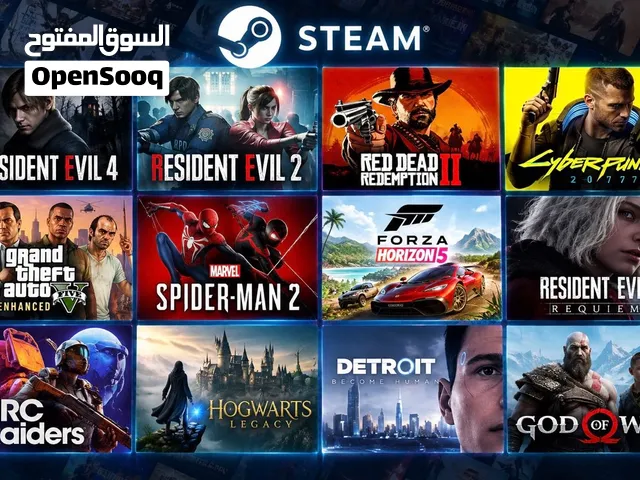 steam كروت ستيم - ألعاب ستيم - قفت ستيم