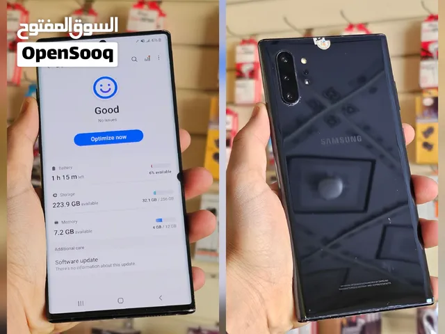 نوت10بلااص بسعر67الف يمني  نقطه فقط  ذاكره256رام12