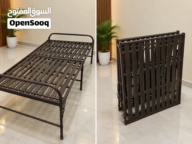 Folding Single Bed – Iron Bed – Steel Bed – Portable Metal Bed Frame