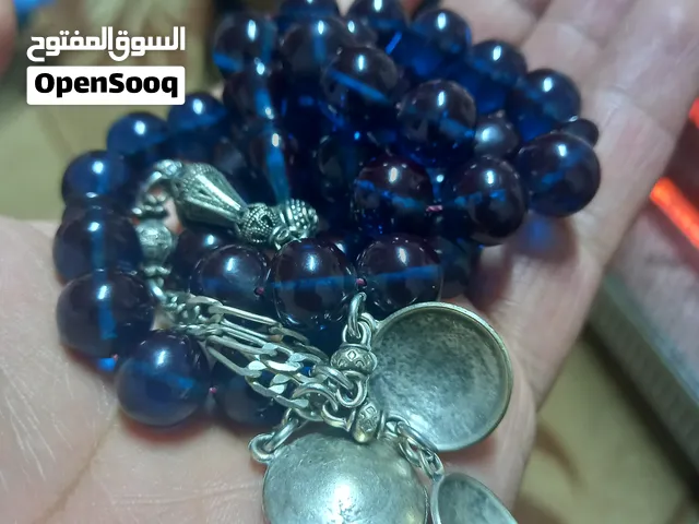 مسبحة فاتوران او بكلايت عدد الخرز 45 الوزن كامل 66 غم ، وزن الفضة 8.9 غم تقريباً