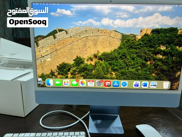آبل iMac مقاس 24 إنش (2021) – اللون الأزرق