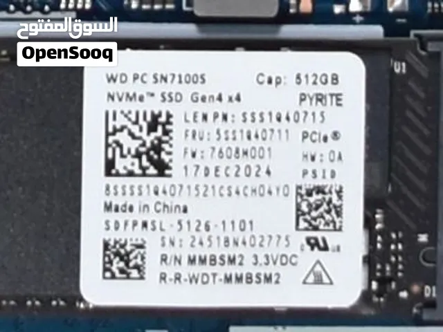 SSD M.2 512GB ام دوت تو نص تيرا