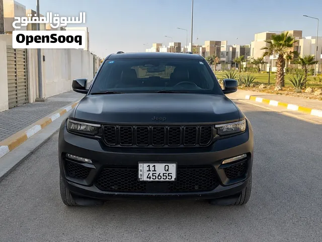 جيب كراند شيروكي بلاك توب 2023بيع او مراوس بمرسيدس