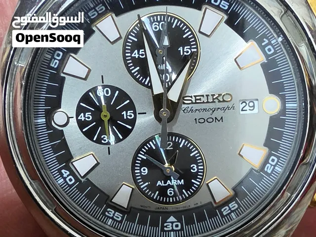 Seiko chronograph watch ساعة سيكو كرونوغراف