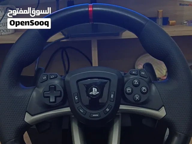 RWA stearing wheel with padles works on PS5+PS4+PC used 3weeks