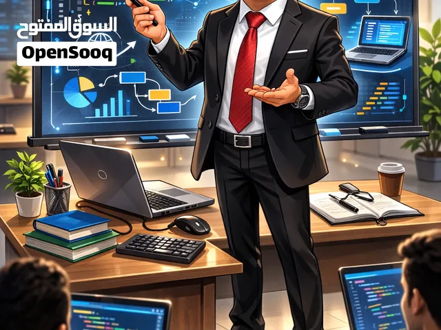 محاضر دورات كمبيوتر متخصصة جميع محافظات المملكة