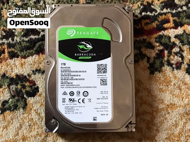 هارد HDD 1TB مستعمل الصحه ماته 100