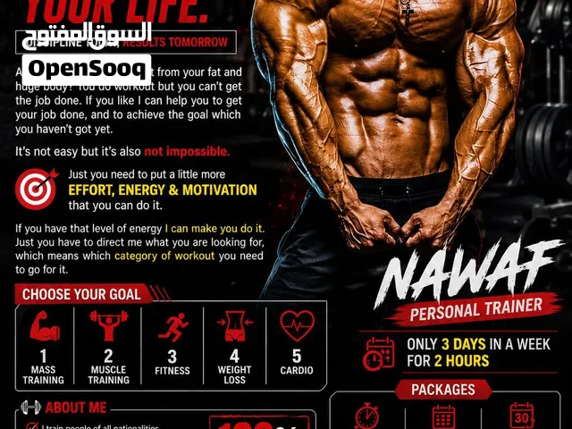 Gym Personal Trainer/ Diet Programmer