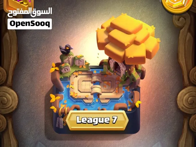 للبيع حساب كلاش رويال شبه ماكس