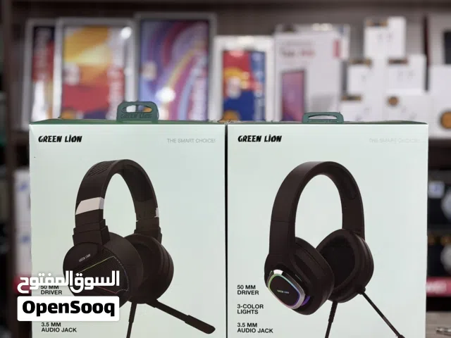 سماعة محيطية مع مايك من شركة جرينن ضمان سنة GAMING HEADPHONE GP27X GP32X