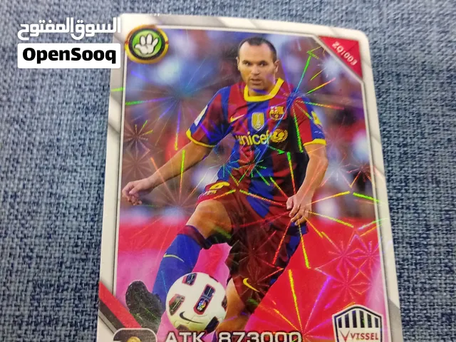 a rare iniesta card