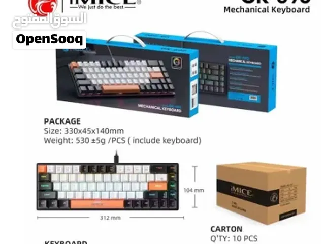 IMICE GK690 لوحة المفاتيح الميكانيكية لوحة المفاتيح الرخيصة