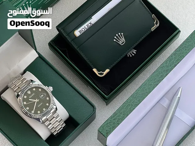 طقم ساعه - قلم- محفظه