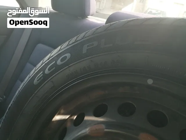 eco plush tyre 205x65x16x91h with rims