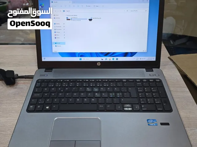 لابتوب HP مواصفات ممتازه استعمال خفيف ( اقرا الوصف )