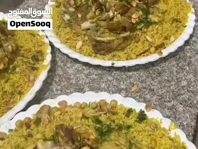 مناسف خرفان محشيه حنيذ