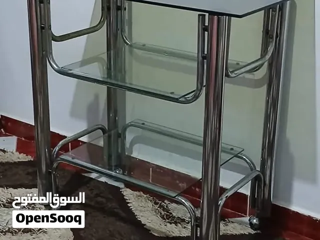 طاولة تلفزيون زجاج