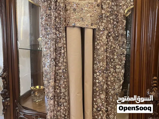 عبايه خليجيه مفتوحه شك خرز للمناسبات