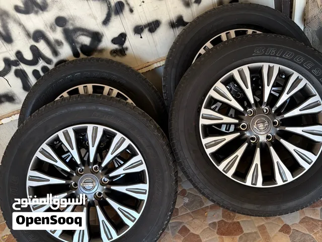 تواير بريجستون مع رنقات باترول بلاتينيوم