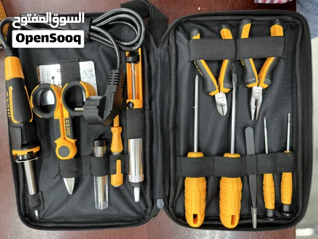 طقم معدات مع كاوي لحام telecom tools set