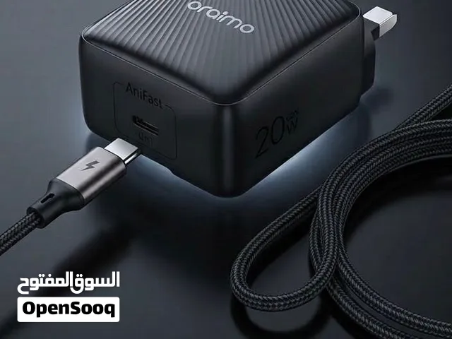 شاحنه اصلية من ماركة oraimo 20 w