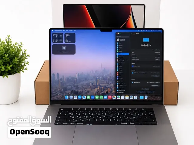 MacBook Pro 16-inch M1 Pro   16GB RAM – 1TB SSD