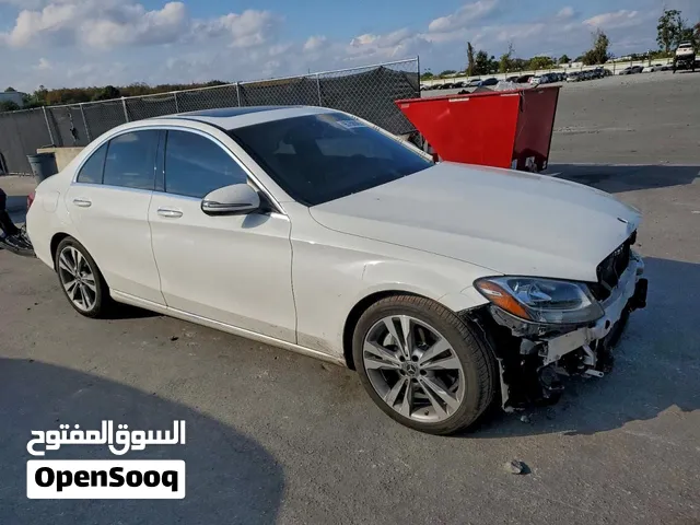 تم الوصول 2018 MERCEDES C300 فتحة داخليه بيج ارباق وكالة البيع بالحادث