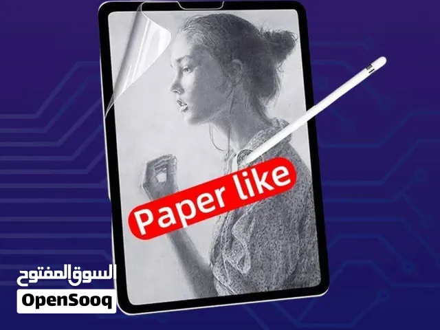 لاصق شاشه ملمس ورقي لجمبع اجهزة الأيباد