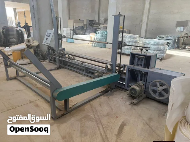 ماكينة سفينج قص ( اسفنج رول)  عرض 2 متر ( وسمك من 3 مم الي 2 سم) سعر للبيع السريع 400 الف