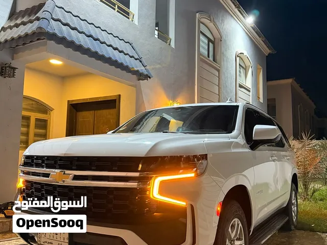 سيارة تاهو 2021 LS مكفوله كفاله عامة خليجي ماشيه 165 الف وقابله للزياده