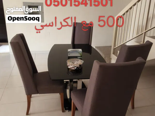 dining table with 4 chairs for sale in RAK